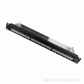 Cat6 FTP Patch Panel, 24 Ports, Suitable for Wiring Systems
